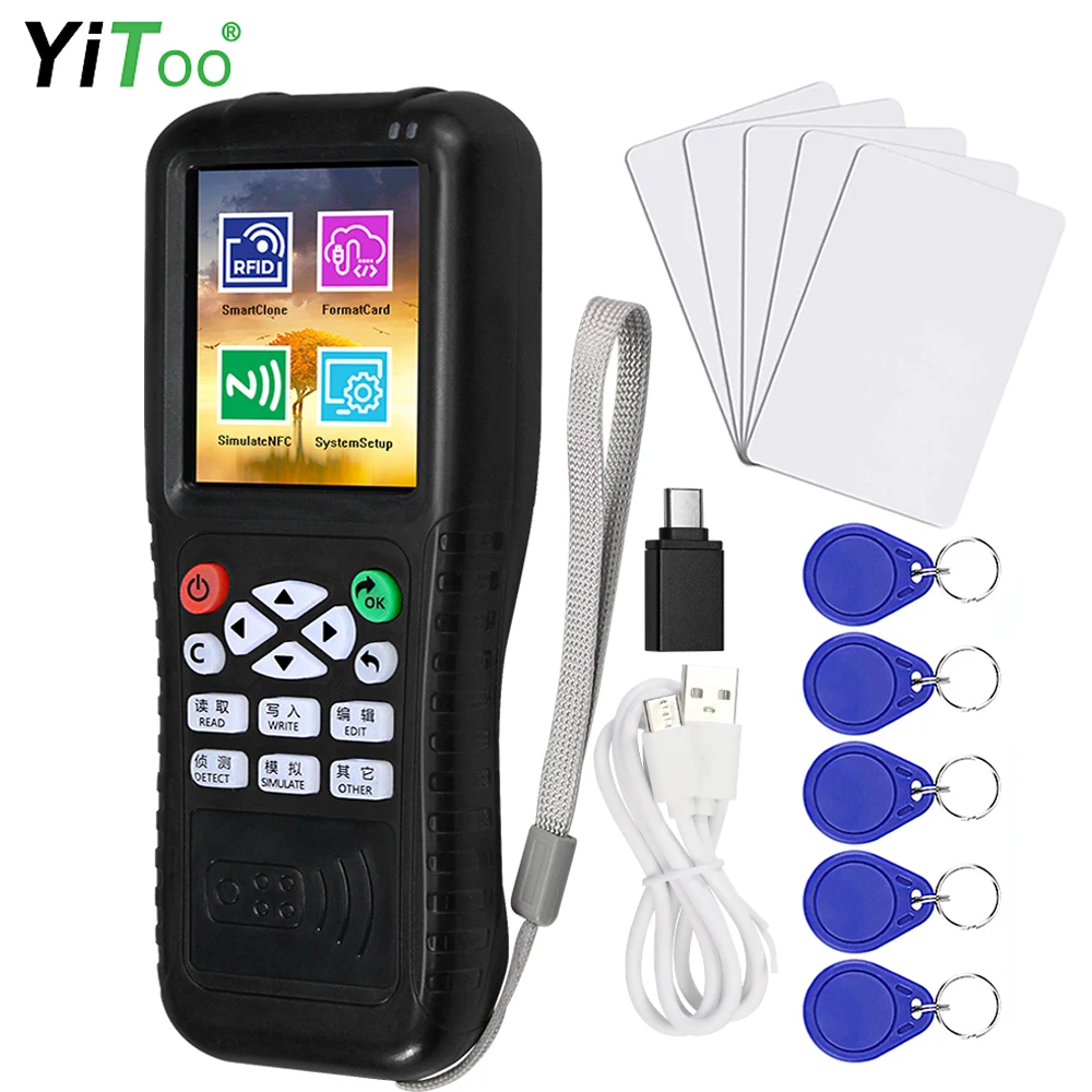 YiToo 2023 RFID 리더 라이터, 키 카드 프로그래머 디코더, 복사기 NFC 복사기, 무료 소프트웨어 모바일 앱 디코딩, 새 버전 title=YiToo 2023 RFID 리더 라이터, 키 카드 프로그래머 디코더, 복사기 NFC 복사기, 무료 소프트웨어 모바일 앱 디코딩, 새 버전 