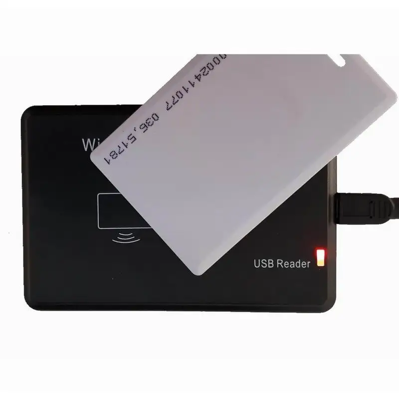 스마트 ID 카드용 RFID 125KHZ EM4100 USB 리더, 마지막 8 디지털, 소프트웨어 드라이브 필요 없음, 근접 도어 액세스 제어 시스템