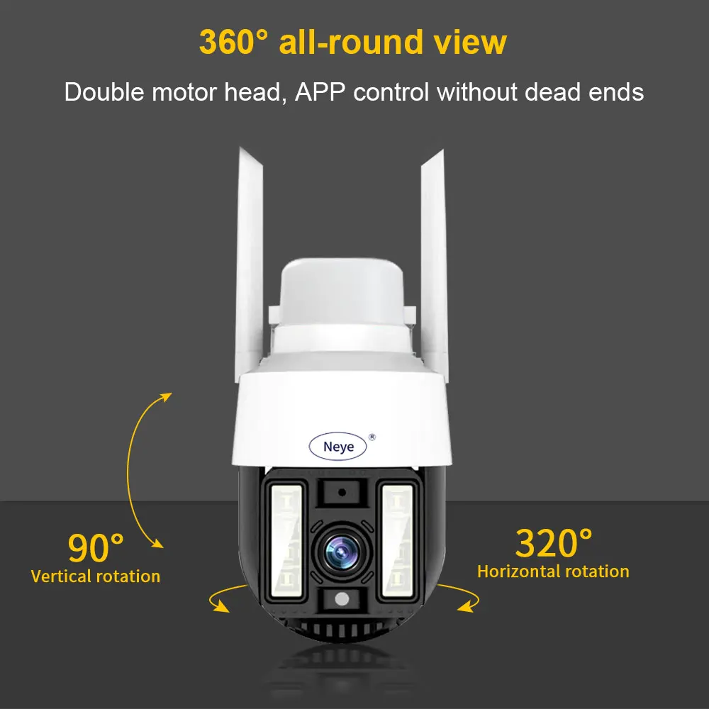 무선 5G WIFI 카메라 야외 카메라, 5x 디지털 줌 PTZ IP 카메라, 오디오 CCTV 감시 카메라 보안, 8MP 4K 스피드 돔