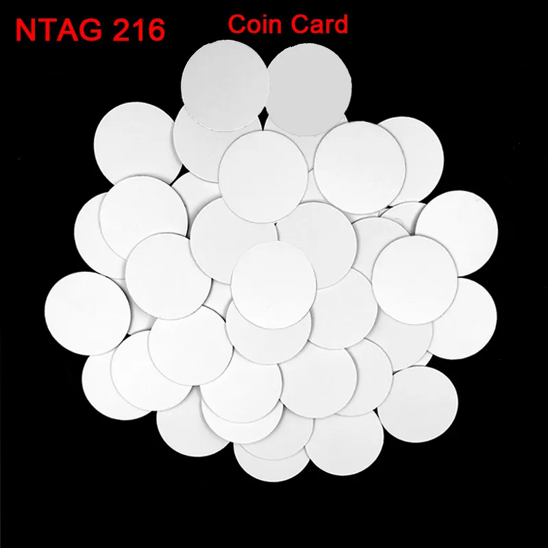 NFC 216 NFC 코인 카드, 13.56MHz Ntg 216 RFID 카드, 25mm ISO14443A RFID 스마트 태그, 모든 NFC 휴대폰용 888 바이트 태그, 10 개 30 개/로트 title=NFC 216 NFC 코인 카드, 13.56MHz Ntg 216 RFID 카드, 25mm ISO14443A RFID 스마트 태그, 모든 NFC 휴대폰용 888 바이트 태그, 10 개 30 개/로트 