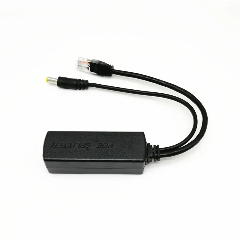 IP 카메라용 이더넷 PoE 분배기 어댑터, 절연 POE, IEEE802.3at/af 전원, 10 M, 100M, 48V to 12V