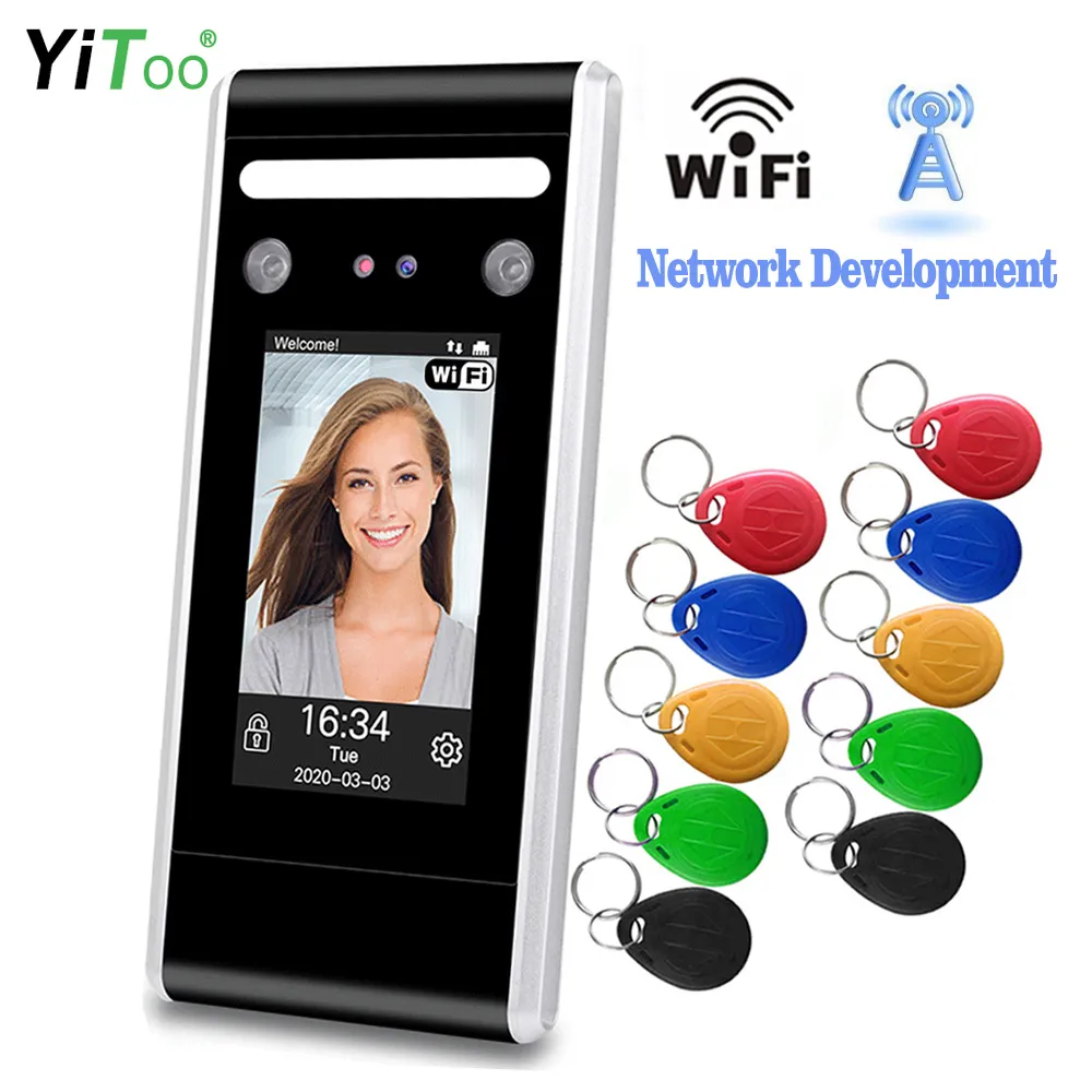 YiToo-Wifi 얼굴 인식 액세스 제어 동적 얼굴 감지 도어 잠금, 얼굴 출석 기계 무료 소프트웨어 tcp/ip USB title=YiToo-Wifi 얼굴 인식 액세스 제어 동적 얼굴 감지 도어 잠금, 얼굴 출석 기계 무료 소프트웨어 tcp/ip USB 