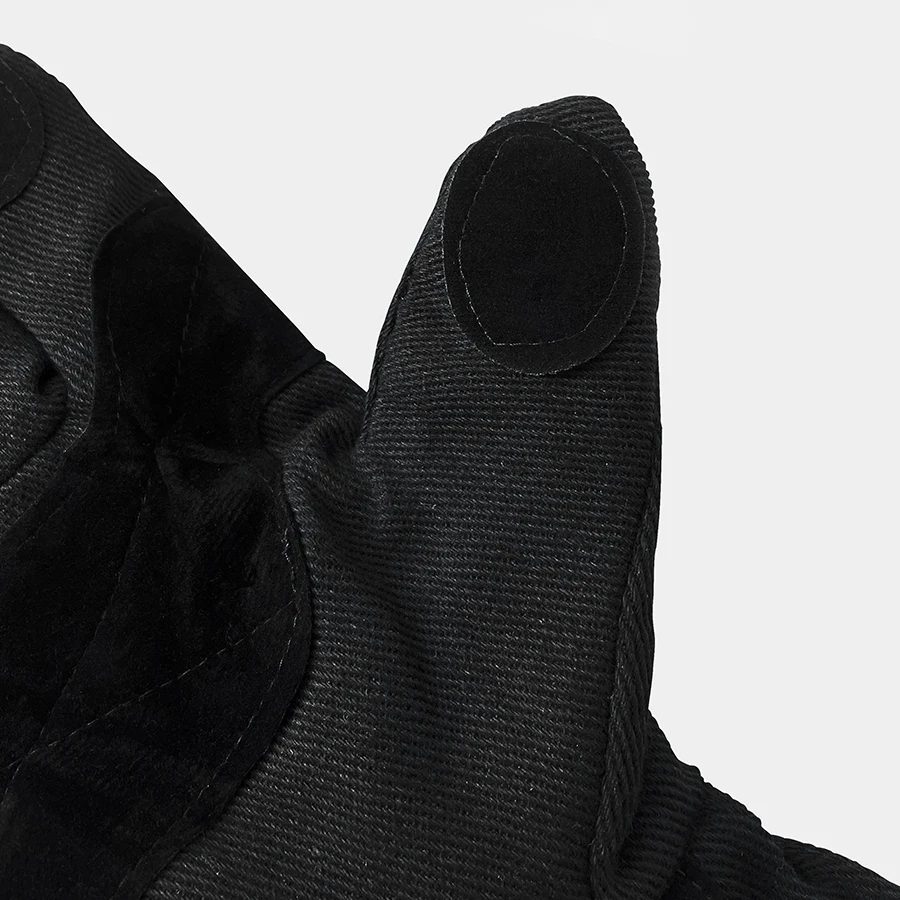 소방관용 내마모성 미끄럼 방지 장갑, 두꺼운 내화 장갑, 반사 스트랩, 소방관용 장갑