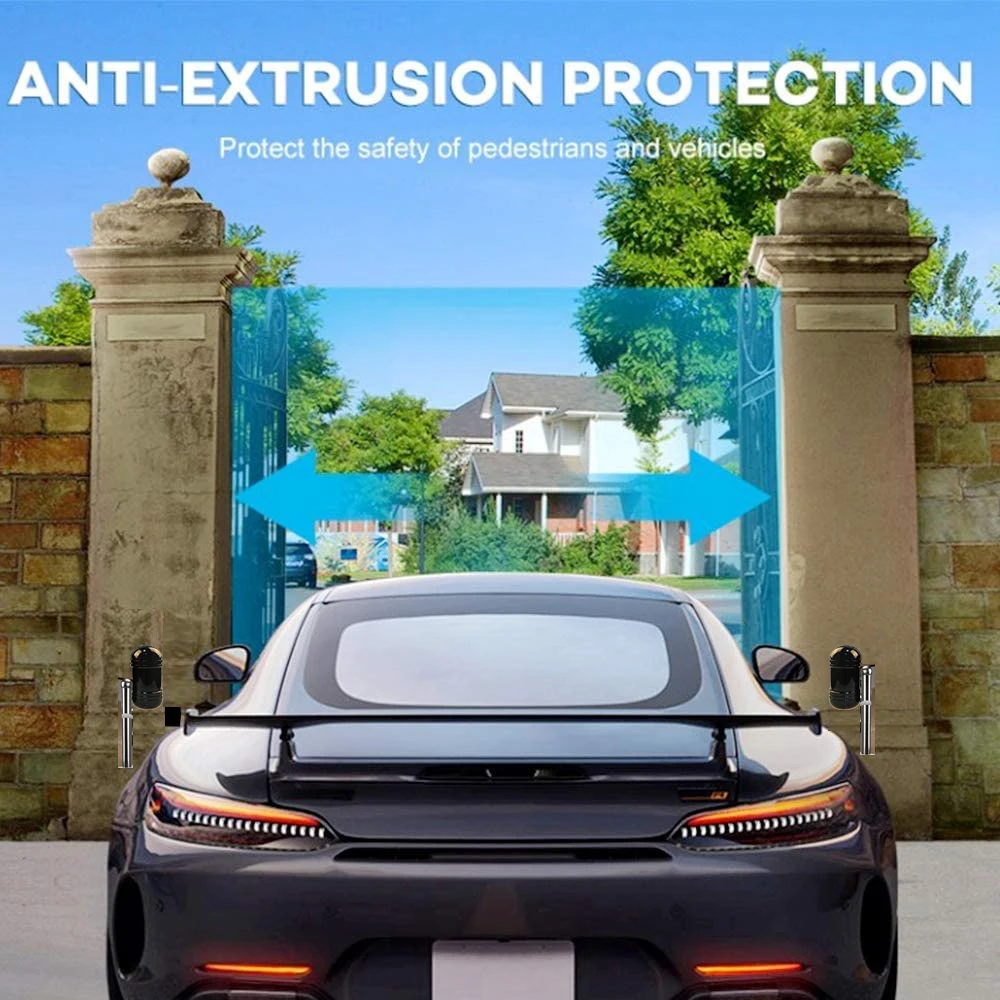 다기능 스테인레스 스틸 스윙 게이트 오프너 오퍼레이터 키트, 인기 있는 자동 도어 개방 장치, 옵션 액세서리 포함