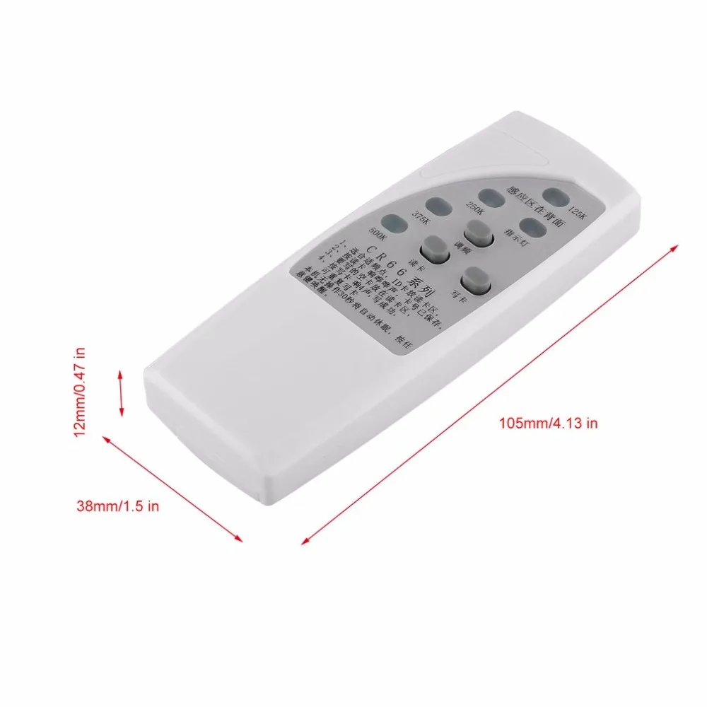 RFID ID 카드 복사기, 125, 250, 375, 500KHz, CR66 RFID 스캐너, 프로그래머 리더 라이터 복사기