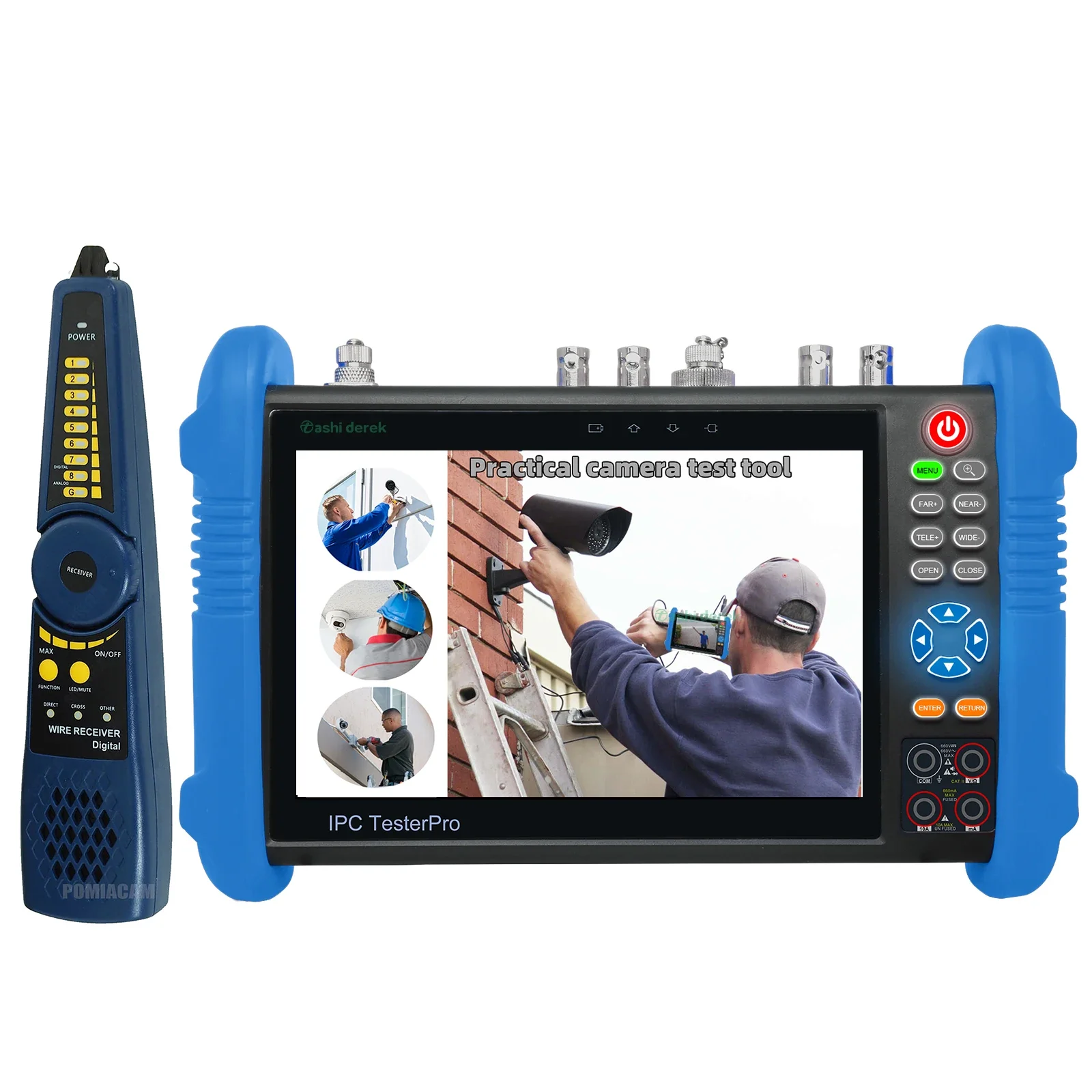 IPC-9800 MOVTADHS AHD TVI CVI 테스터 플러스, IPS 터치 스크린 모니터 CCTV 테스터, HD-TVI HD-CVI AHD SDI IP, 8MP, 7 인치 테스터 title=IPC-9800 MOVTADHS AHD TVI CVI 테스터 플러스, IPS 터치 스크린 모니터 CCTV 테스터, HD-TVI HD-CVI AHD SDI IP, 8MP, 7 인치 테스터 