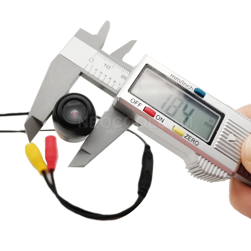 CVBS 미니 불릿 CCTV, 아날로그 컬러 보안 카메라, 야외 방수 자동차 전면 뷰 캠