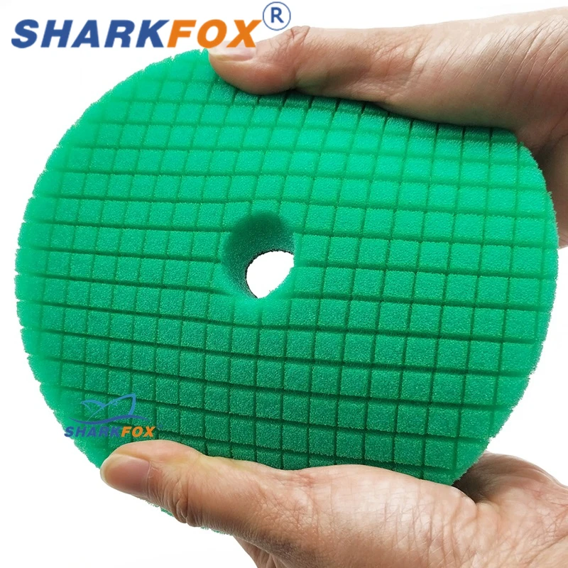 Sharkfox 연마 패드, 디테일링 버핑 연마 휠, 광택 패드 폴리셔 디스크 글로스, 5 인치 (125mm), 6 인치 (150mm)