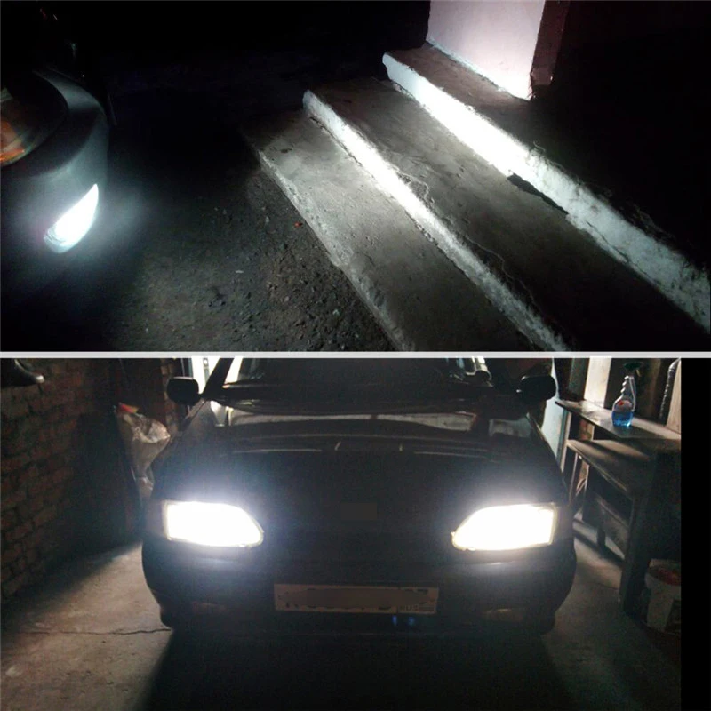 차량용 할로겐 전구, 하이 로우 빔, 9003 슈퍼 제논 화이트 6000K 헤드라이트 램프, H4 60 55W, 12V, P43T