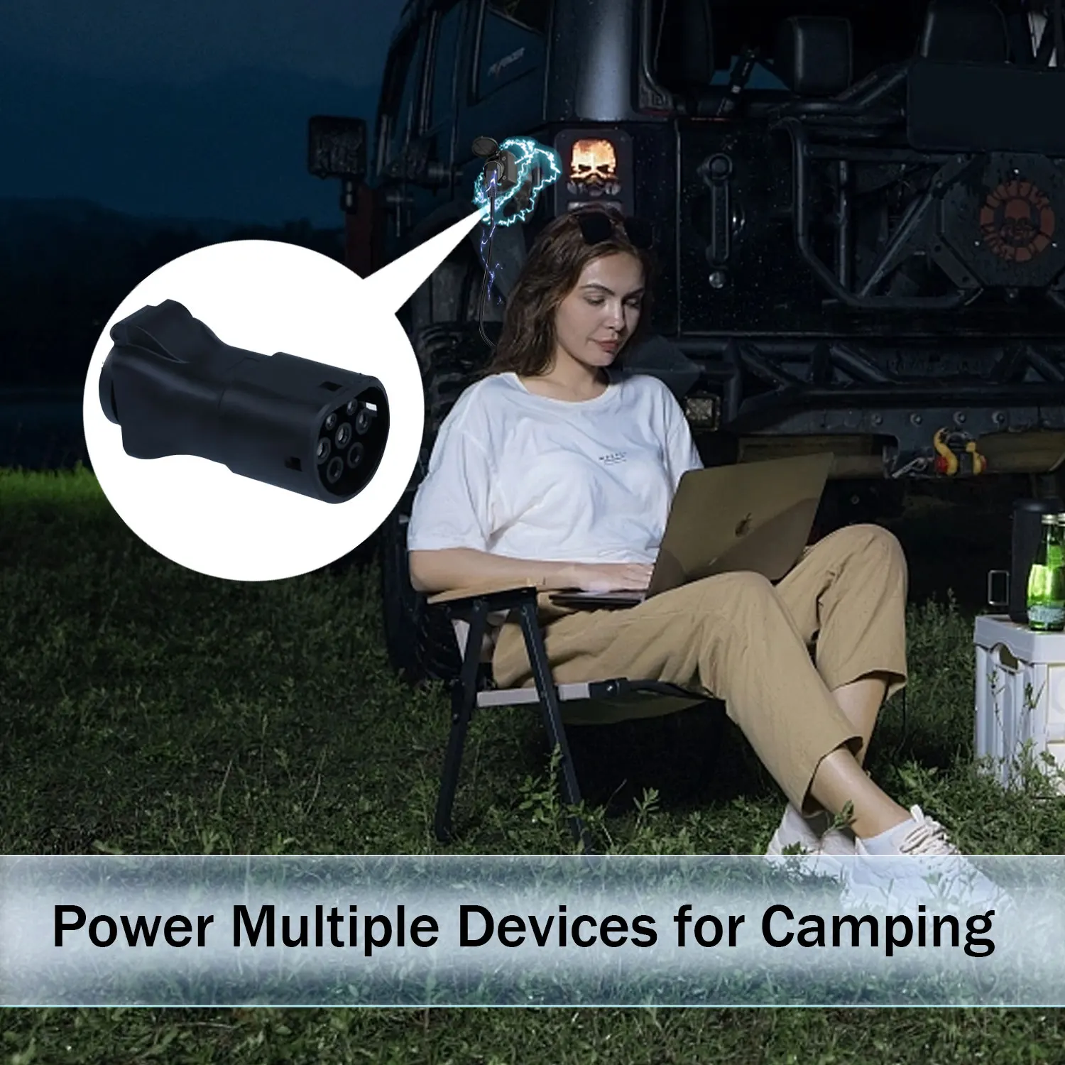 자동차 방전 EV 케이블 어댑터 지지대 MG 기아 현대 방전 V2L 차량 로드 타입 2 브라질 플러그, V2L