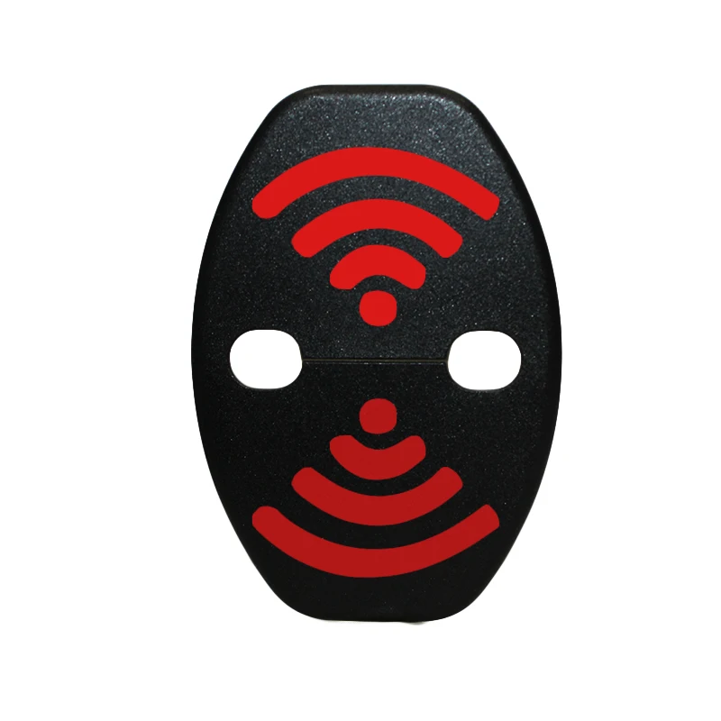 도요타 시에나 젤라 세쿼이아 타코마 힐럭스 FJ 크루저용 DIY 잠금 스티커, 자동차 도어 잠금 커버, 녹 방지 커버, 세트당 4 개