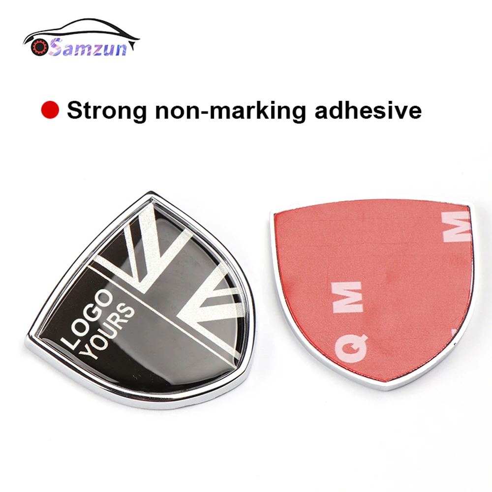 자동차 데칼 스티커 액세서리 합금 배지 페이스트 실드 스타일링 커버, 미니 쿠퍼 S One F54 F55 F56 F60 R55 R56 R60 용 범용