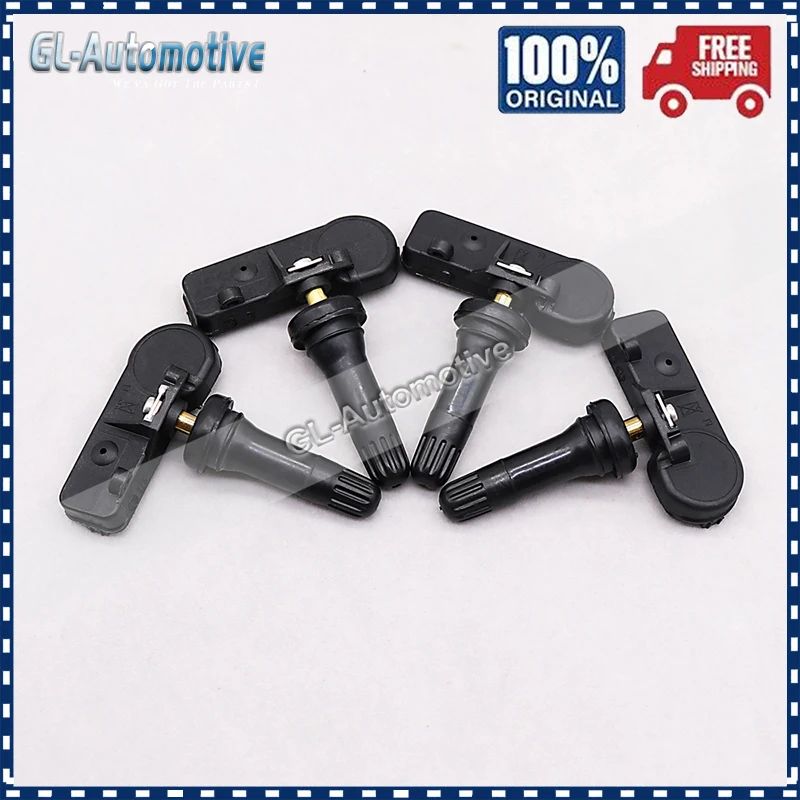 세트 (4) TPMS 56029398AB 타이어 압력 센서 크라이슬러 닷지 피아트 지프 Lancia 램 알파 68241067AA 68241067AB 56029398AA