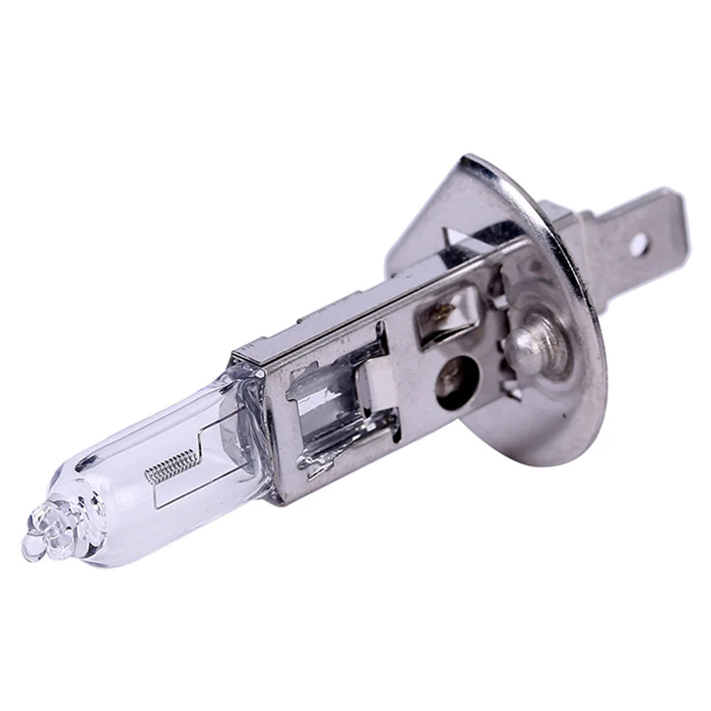 자동차 헤드라이트 자동 조명 할로겐 안개등, 자동차 램프, H1 할로겐 전구, 노란색, 12V, 55W, 4500K, 10 개