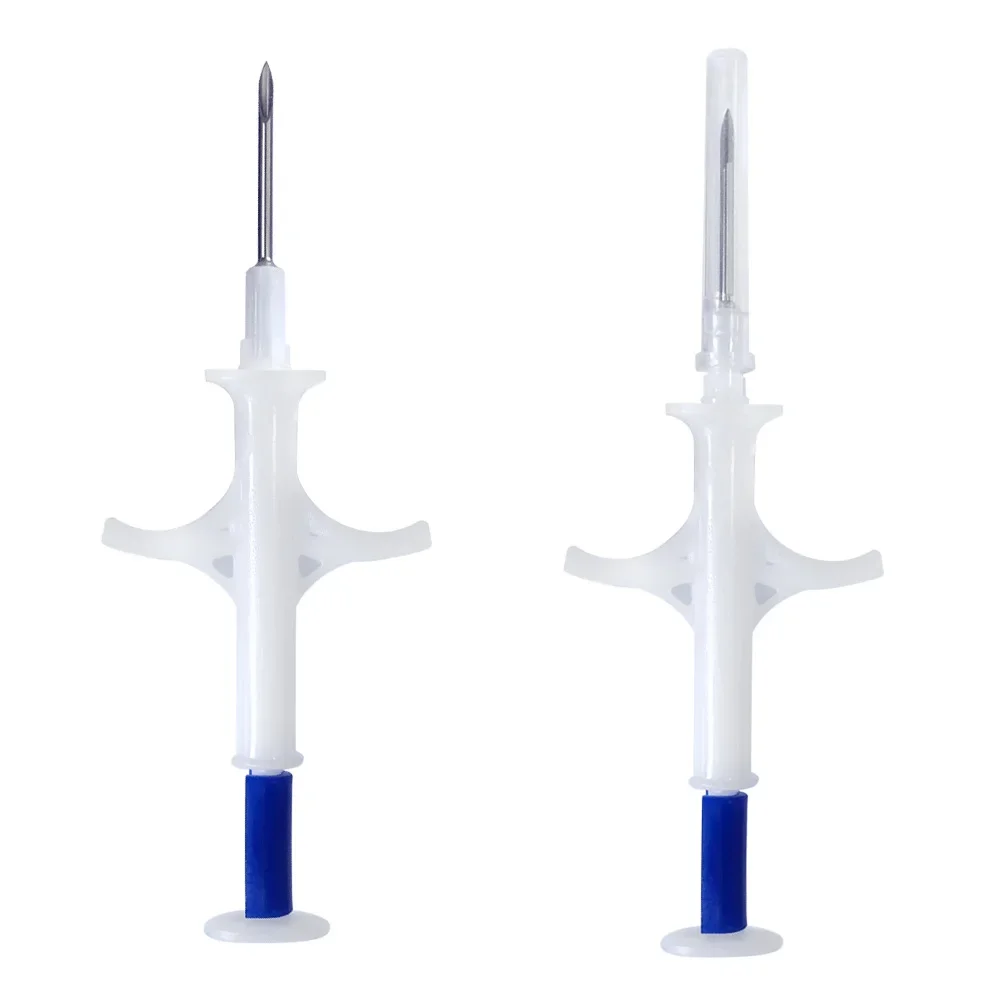 FDX-B 동물 ID 칩, 동물 주사기, 국제 표준, EM4305 마이크로칩, 134.2KHz, 100 개