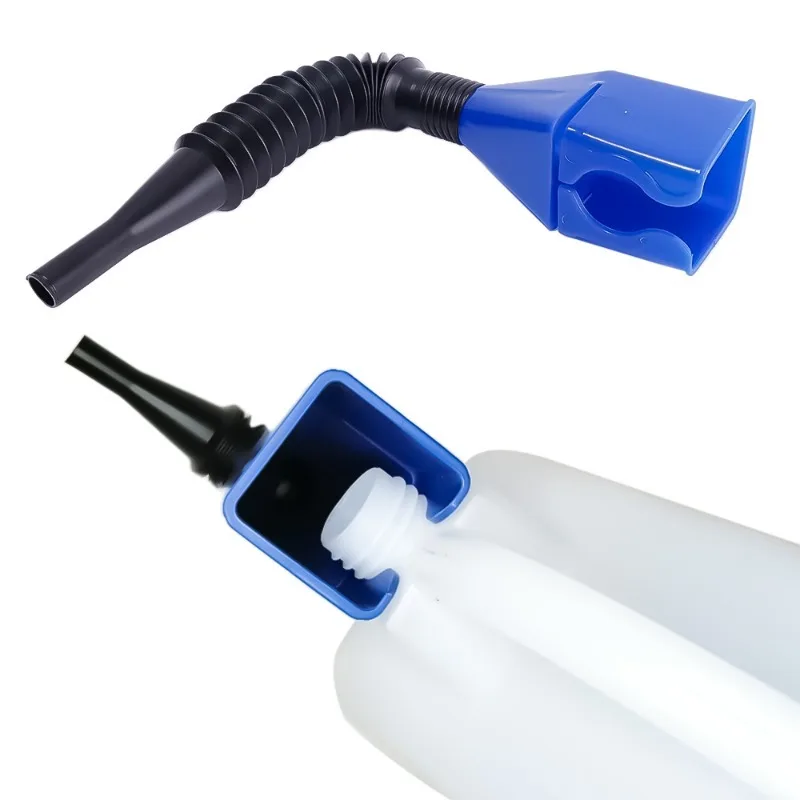 자동차 오토바이 오일 가솔린 충전 깔때기, 텔레스코픽 휴대용 플라스틱 깔때기, 도구 액세서리