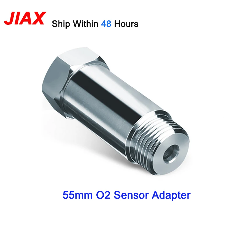 스테인레스 스틸 M18 X 1.5 마개 스레드 O2 산소 센서 테스트 파이프 확장 익스텐더 어댑터 스페이서, 1 개
