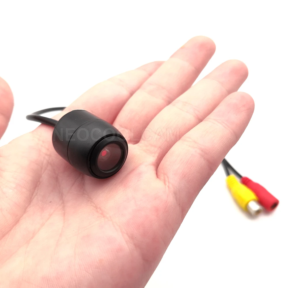 CVBS 미니 불릿 CCTV, 아날로그 컬러 보안 카메라, 야외 방수 자동차 전면 뷰 캠