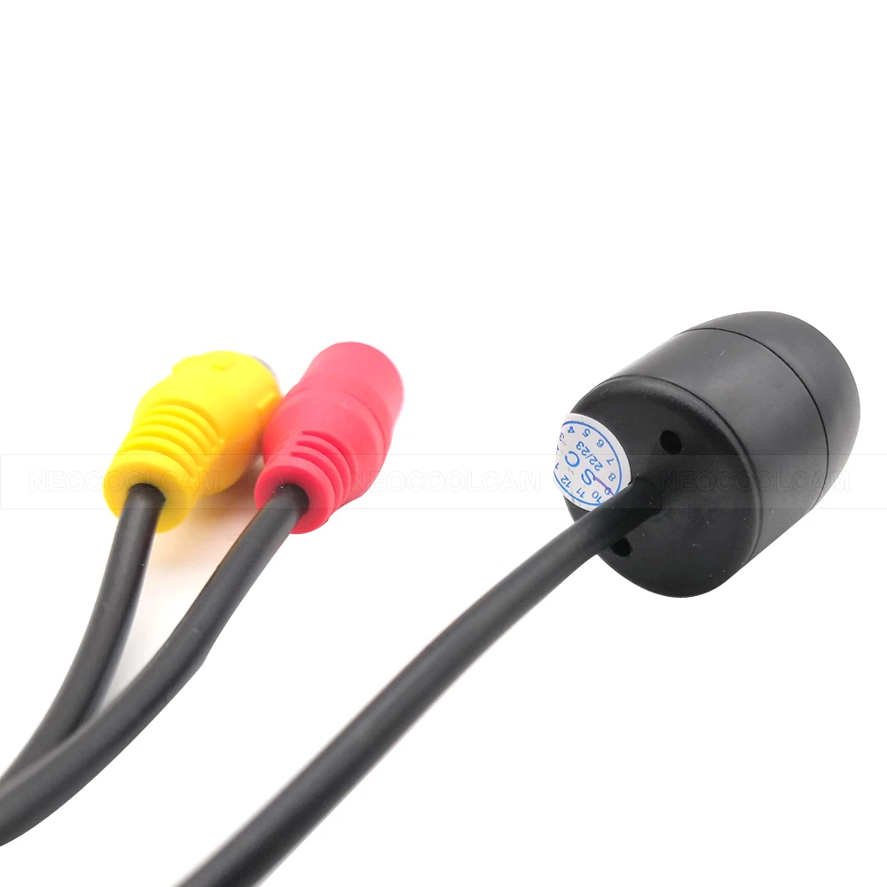 CVBS 미니 불릿 CCTV, 아날로그 컬러 보안 카메라, 야외 방수 자동차 전면 뷰 캠