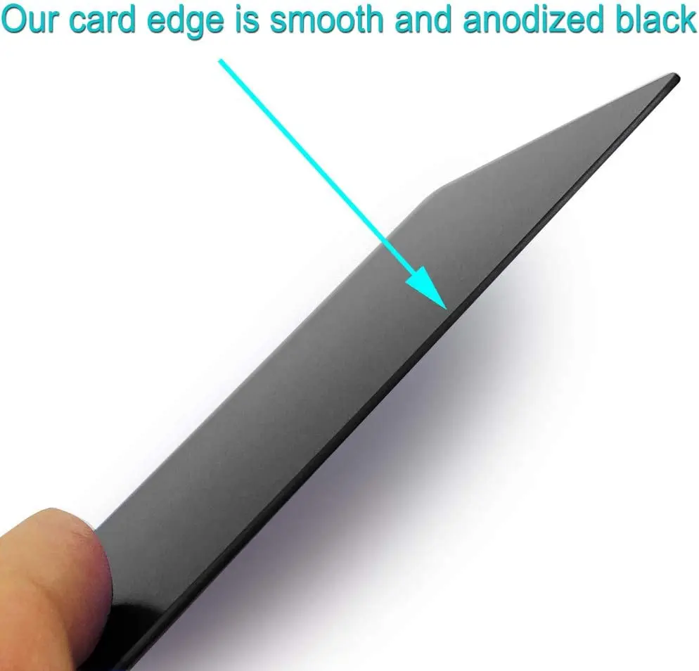 비즈니스 멤버십 출입 통제 카드, 기록 없음, 레이저 조각, 금속 블랭크, 85mm x 54mm x 0.7mm, 10 개