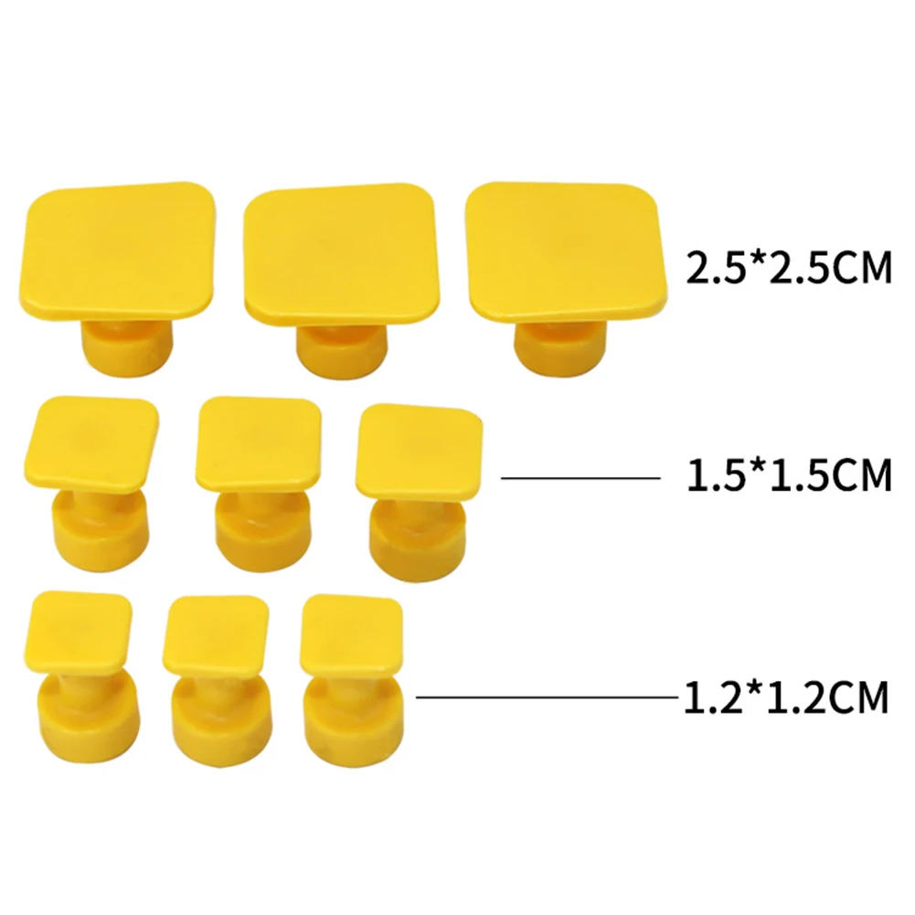 실용적인 차체 접착제 탭 덴트 제거 도구, 노란색 덴트 수리 키트, 풀링 탭, Pdr 자동차 덴트 수리, 신제품
