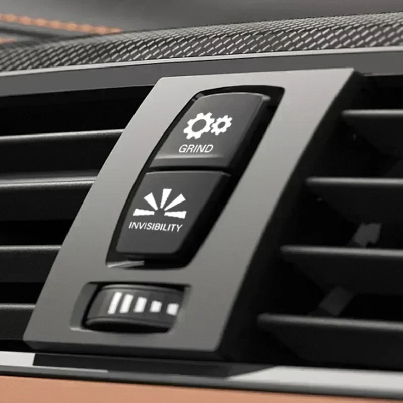 자동차 창문 버튼 스티커, 자동차 계기판 콘솔 스위치 스티커 노벨티, 자동차 인테리어 가짜 단추 장식 액세서리