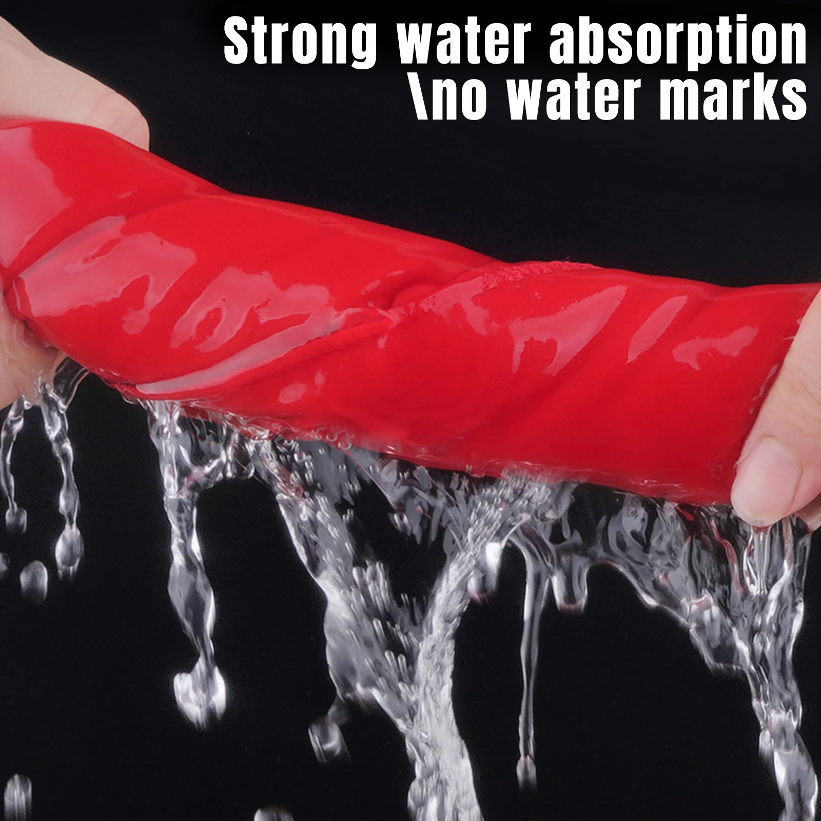 고흡수성 자동차 건조 타월, 스웨이드 및 산호 벨벳, 양면 자동차 청소 천, 다목적 자동차 수건, 자동차 액세서리