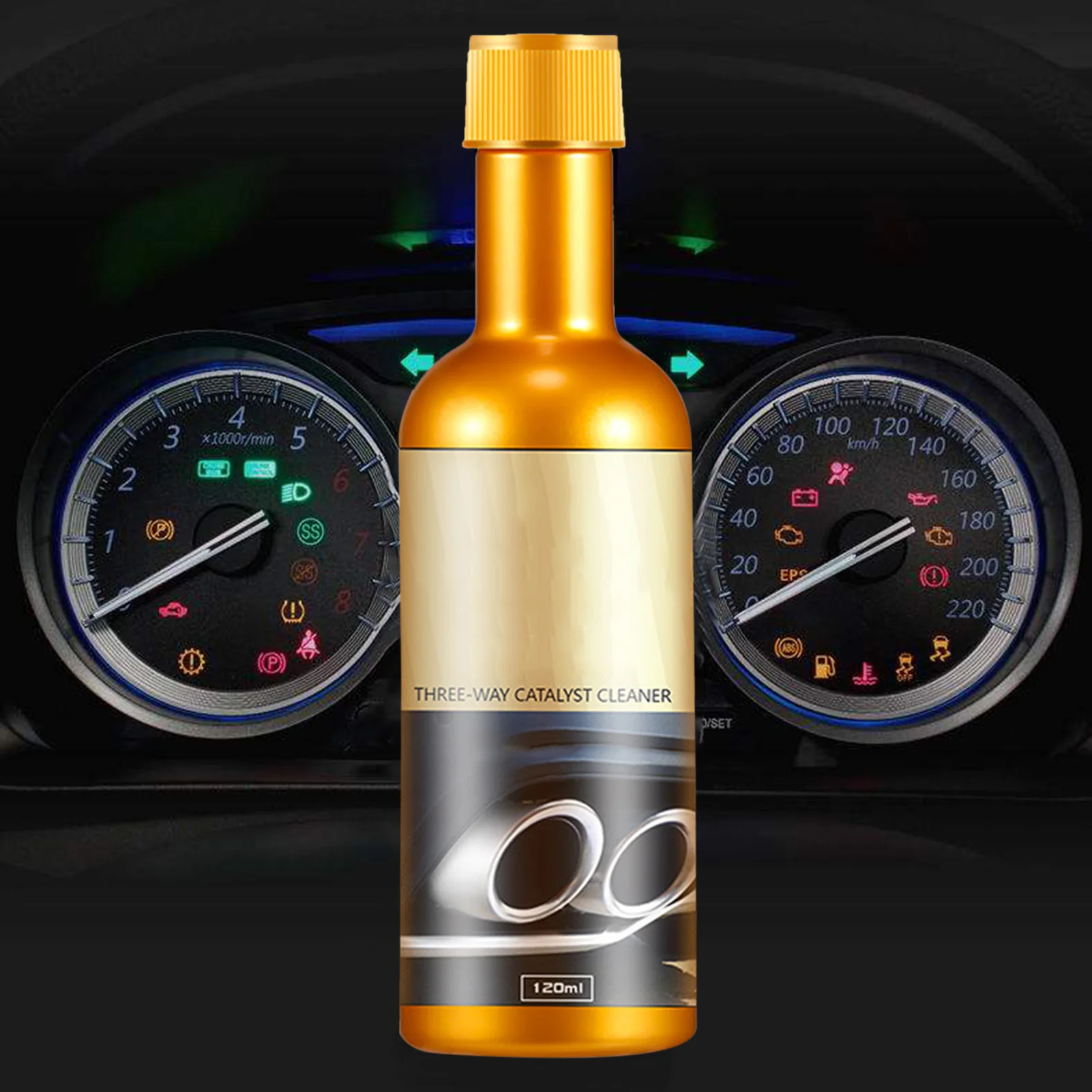 자동차 촉매 클린 엔진 가속기 산소 센서 스로틀 제거, 탄소 부스트 업 촉매 변환기, 클린 120ml