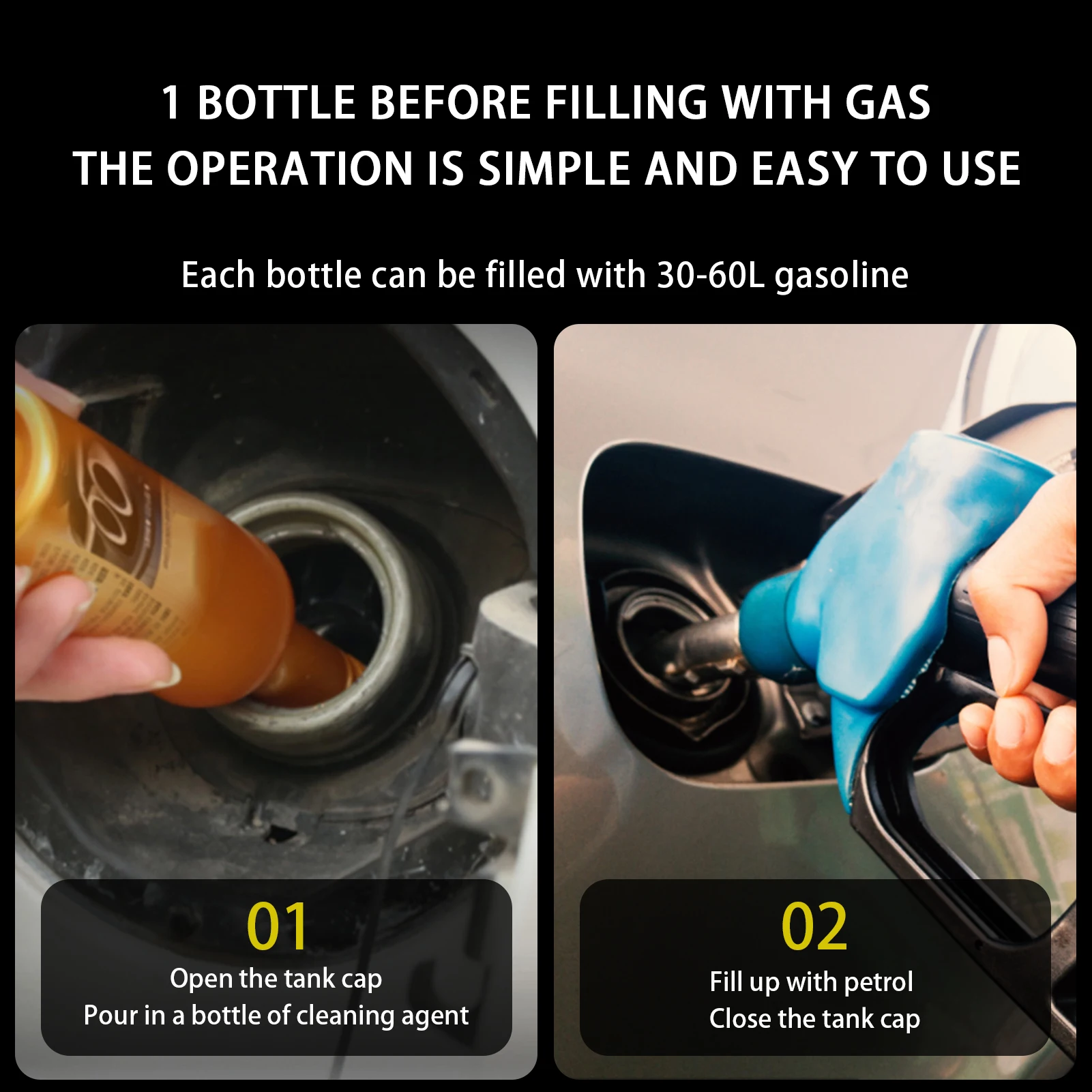 자동차 촉매 클린 엔진 가속기 산소 센서 스로틀 제거, 탄소 부스트 업 촉매 변환기, 클린 120ml