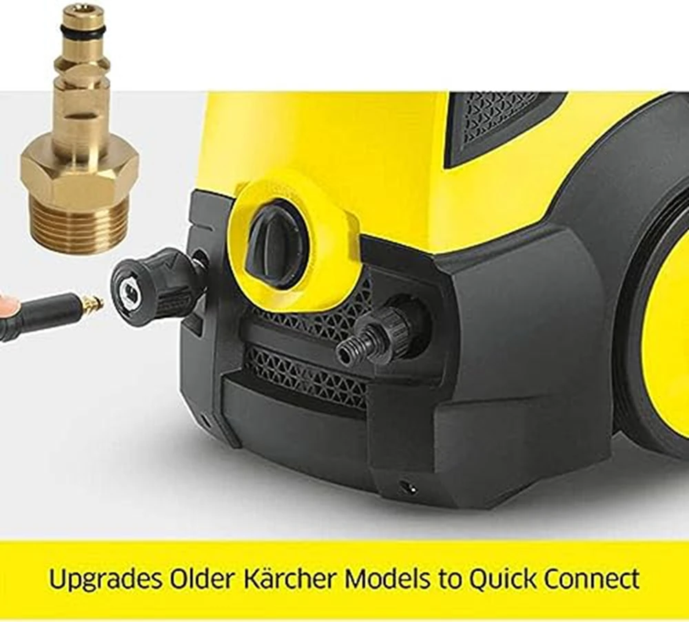 고압 와셔 호스 어댑터, 압력 파이프 퀵 커넥터 컨버터 피팅, Karcher Parkside Bosch용 M22 어댑터