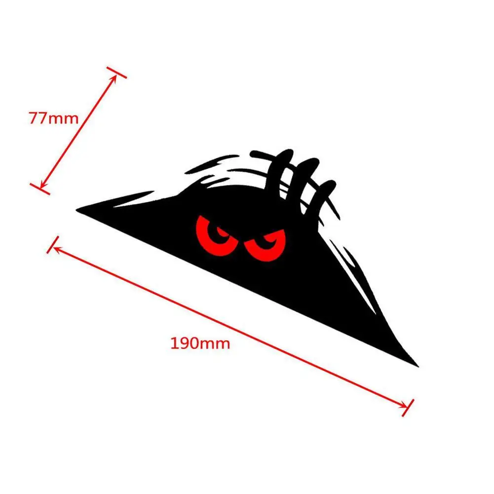 엿보기 문짝 슬릿 스티커 바디 스티커, 스크래치 데칼 반사 스티커, 자동차 헤드 라이트 장식