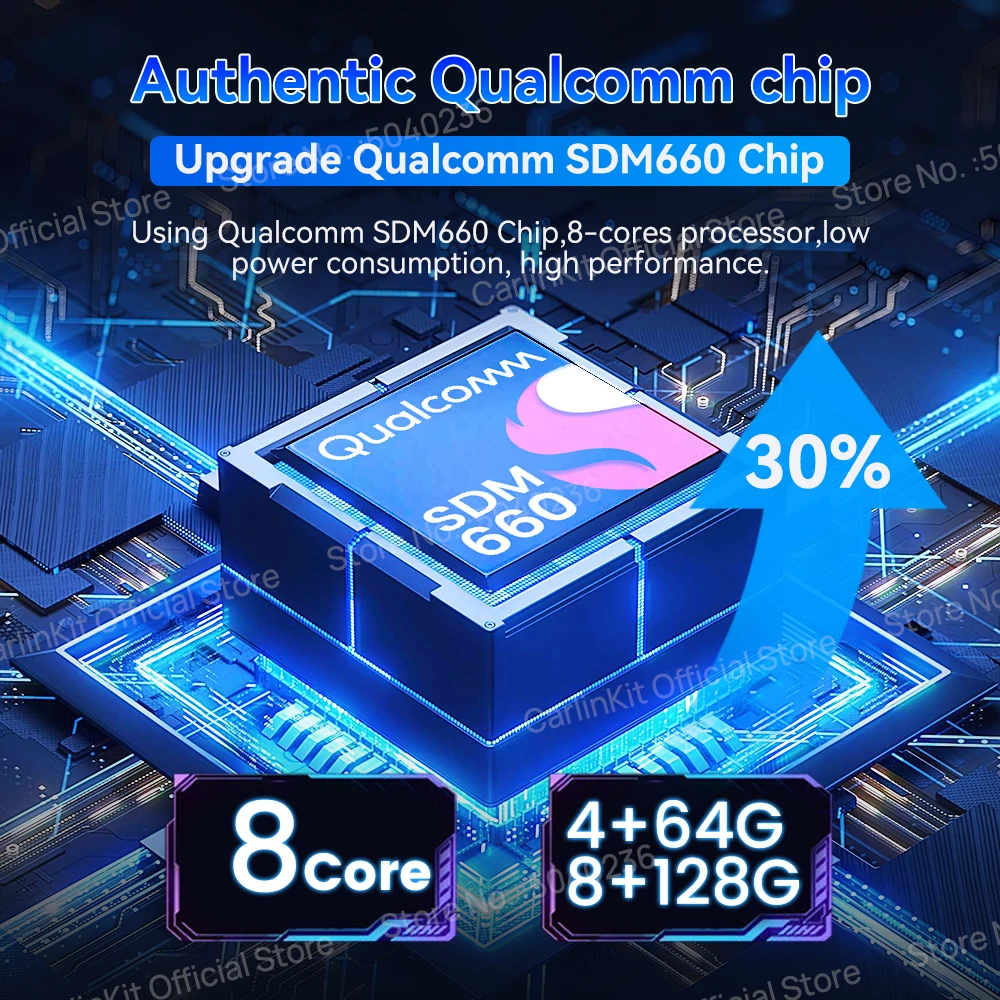 CarlinKit CarPlay Ai TV Box 안드로이드 13 SDM660 SM6225 8 코어 무선 CarPlay 안드로이드 자동 4G LTE 스마트 카 플레이 스트리밍 박스 Netflix IPTV Google Play 스토어 용 FOTA 업그레이드