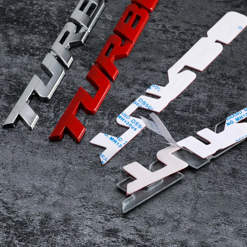 3D 자동차 개조 한정판 스타일 엠블럼 자동차 바디 트림 스티커, 데칼 배지 액세서리, 인테리어 금속 자동차 스티커