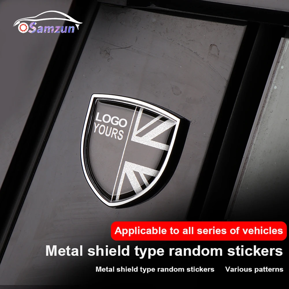 자동차 데칼 스티커 액세서리 합금 배지 페이스트 실드 스타일링 커버, 미니 쿠퍼 S One F54 F55 F56 F60 R55 R56 R60 용 범용