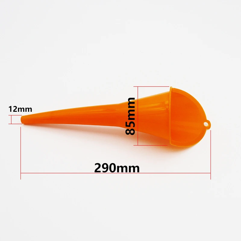 자동차용 긴 스템 깔때기, 가솔린 오일 연료 충전, 플라스틱 깔때기, 오토바이 급유 도구, 자동차 액세서리
