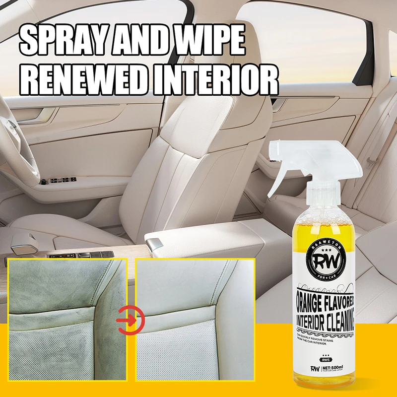 다용도 폼 클리너 운동화 신발 청소 키트, 자동차 인테리어 홈 워시 가죽 소파 스프레이 폼, 청소 유지 보수 표면