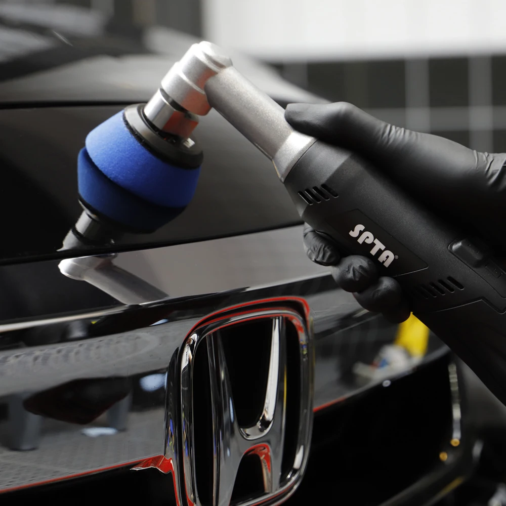 SPTA 미니 1.5 인치 (40mm) / 2 인치 (50mm) 스폰지 연마 버핑 패드 키트 12V 무선 연마 기계 청소 도구