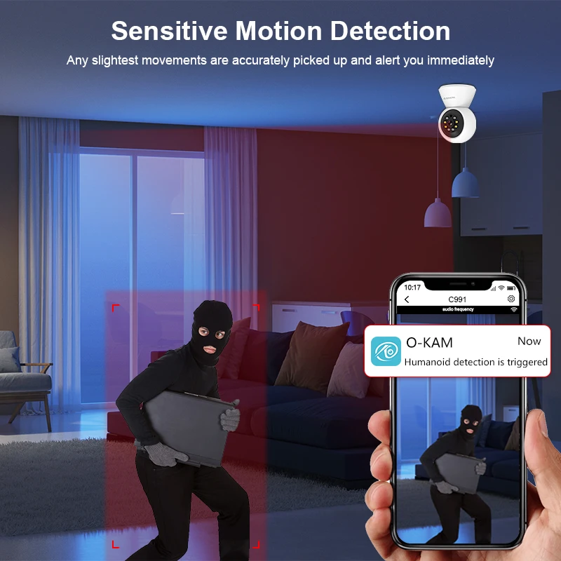 Vstarcam 무선 와이파이 PTZ 카메라, 스마트 홈 실내 와이파이 감시 오디오 캠, CCTV 자동 추적 보안 베이비 모니터, 3MP