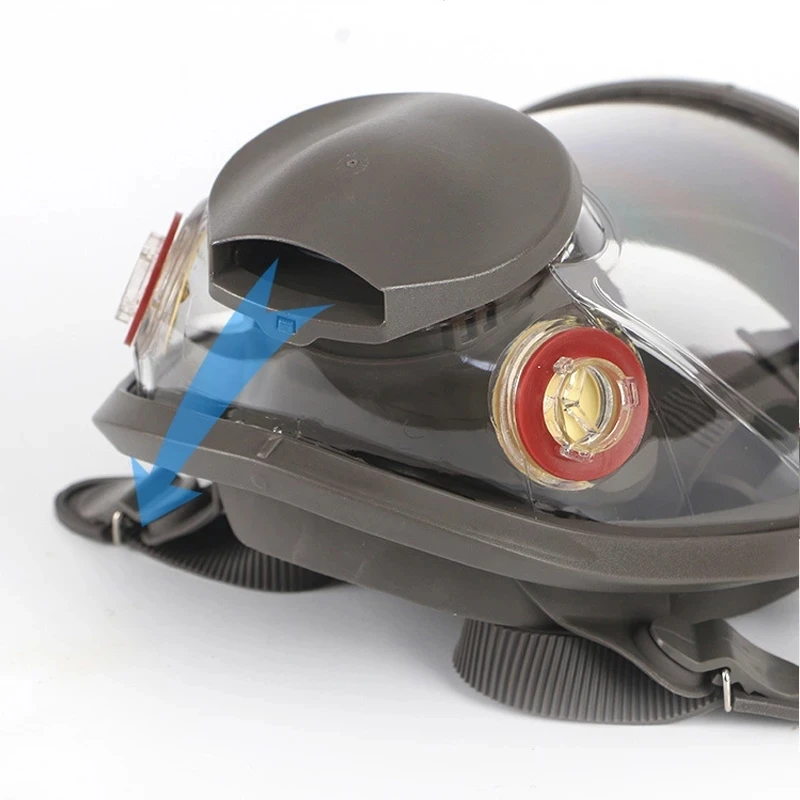 6800 산업용 도색 스프레이 호흡기, 가스 마스크, 안전 작업 필터, 먼지 풀 페이스 마스크