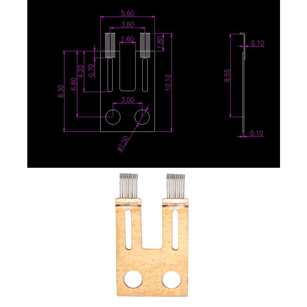 스티어링 칼럼 스위치 앵글 센서 접촉 브러시 수리 키트, BMW E65 E66 E60 730 740 530 7 시리즈용, 2 개