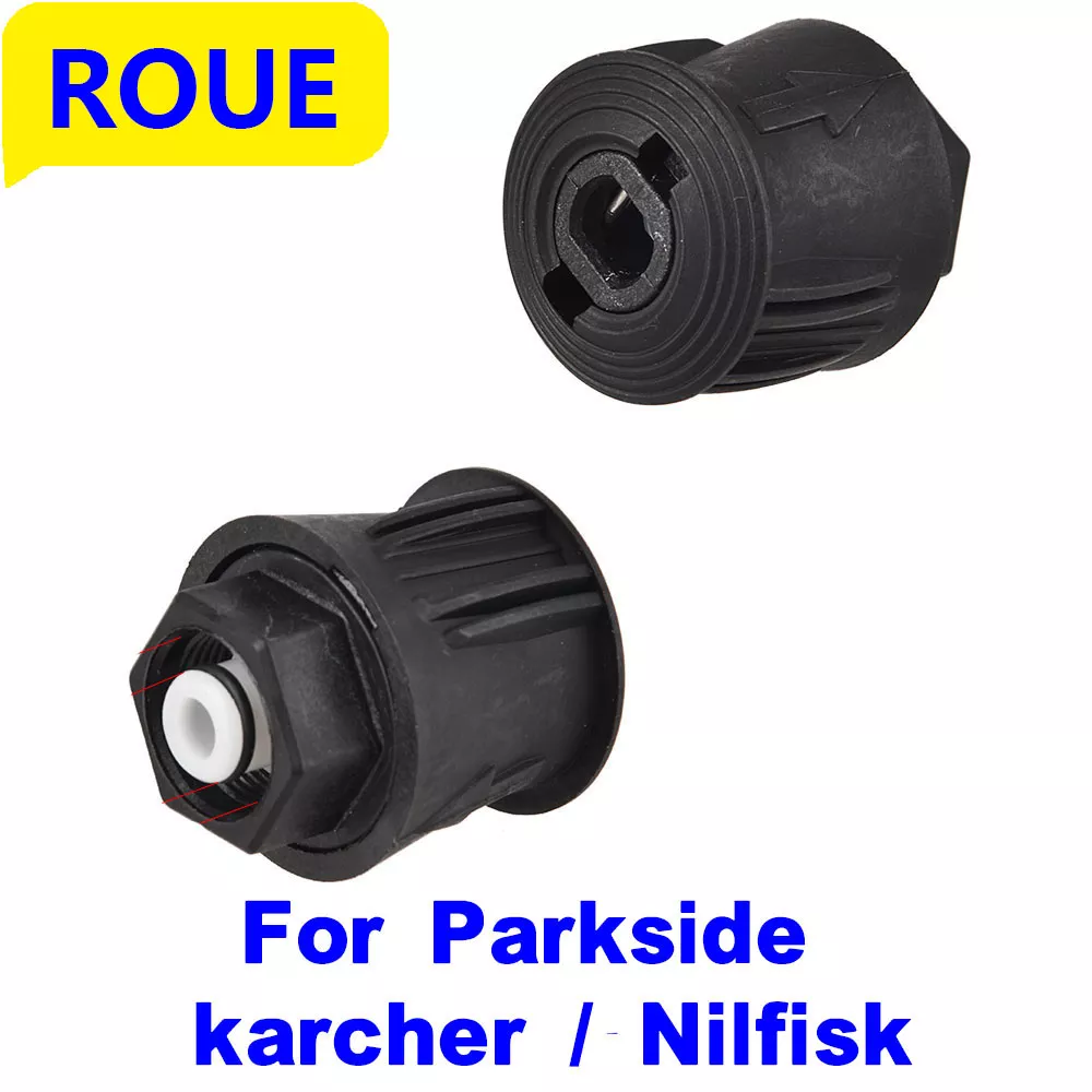 Parkside Nilfisk Karcher용 호스 커넥터 컨버터 와셔 콘센트 어댑터, 빠른 연결 어댑터, 고압 와셔 호스, M22 title=Parkside Nilfisk Karcher용 호스 커넥터 컨버터 와셔 콘센트 어댑터, 빠른 연결 어댑터, 고압 와셔 호스, M22 