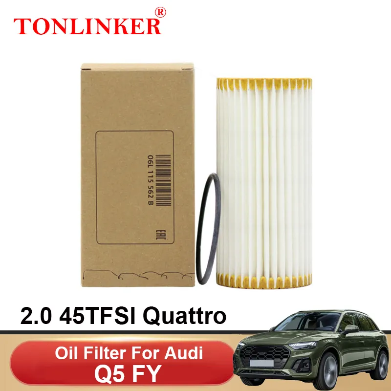 TONLINKER 오일 필터 06L115562B 아우디 Q5 FY 2.0 45TFSI Quattro Q5Sportback 2017 2018 2019 2020 2021 2022 2023 06L115466C FYB title=TONLINKER 오일 필터 06L115562B 아우디 Q5 FY 2.0 45TFSI Quattro Q5Sportback 2017 2018 2019 2020 2021 2022 2023 06L115466C FYB 