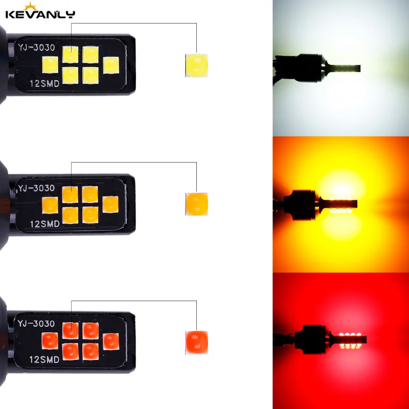 자동차 H16 led 5202(EU) 고출력 안개등 전구, 고휘도 3030 칩 12smd, 운전 조명, Foglamps 자동 led 램프 12v, 2 개