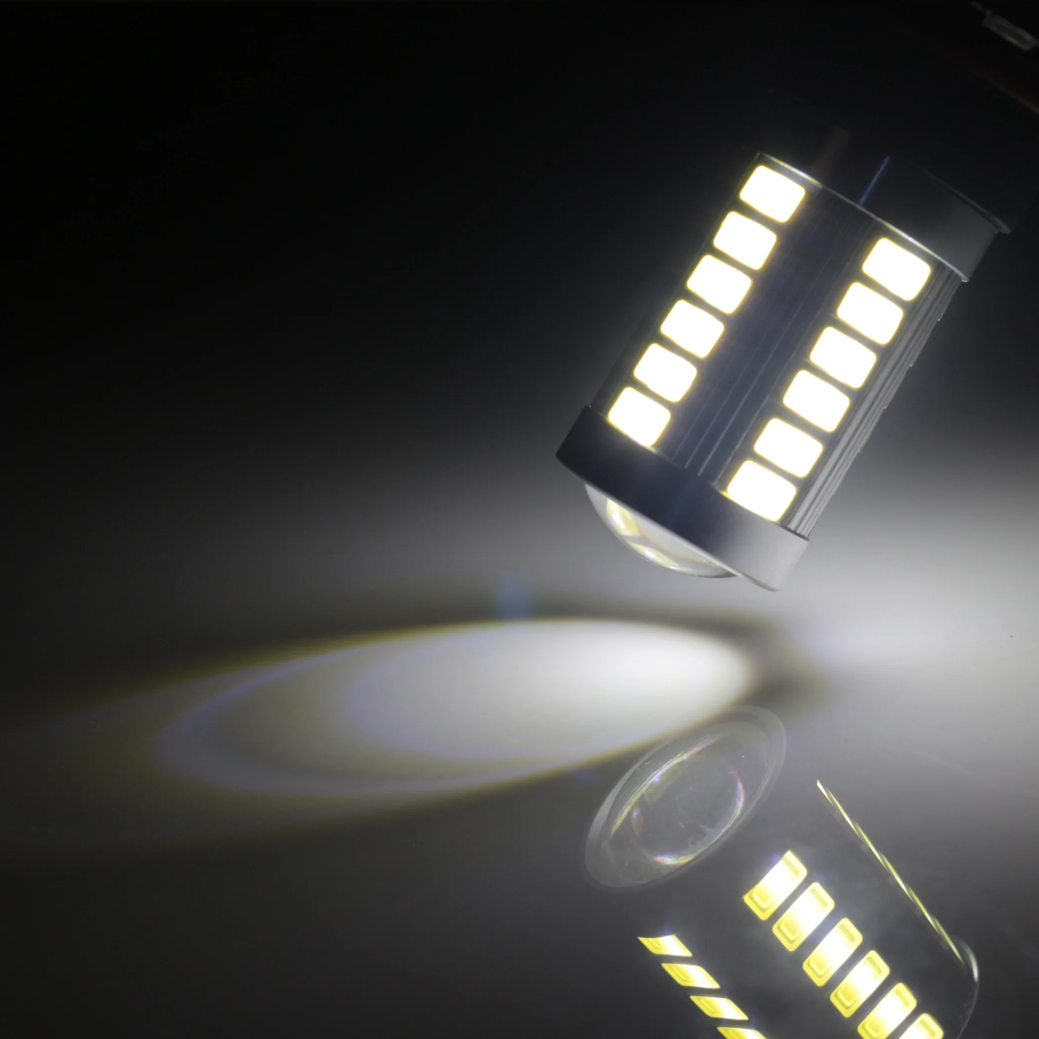 차량용 LED 안개등 또는 주행등 램프, LED 5202 H16(EU) PSX24W 5630 33SMD 전구, 12V 6000K 화이트 3000K, 2 개