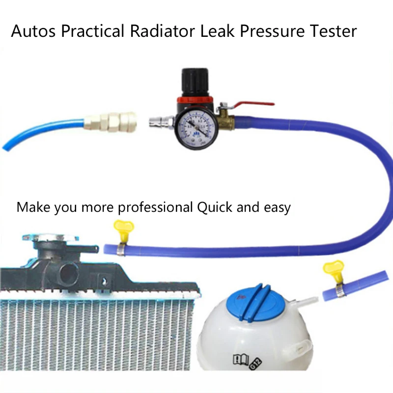 범용 자동차 냉각수 탱크 누출 감지기 라디에이터 테스터 게이지, 연료 압력 테스트 수리 도구, 자동차 액세서리 title=범용 자동차 냉각수 탱크 누출 감지기 라디에이터 테스터 게이지, 연료 압력 테스트 수리 도구, 자동차 액세서리 
