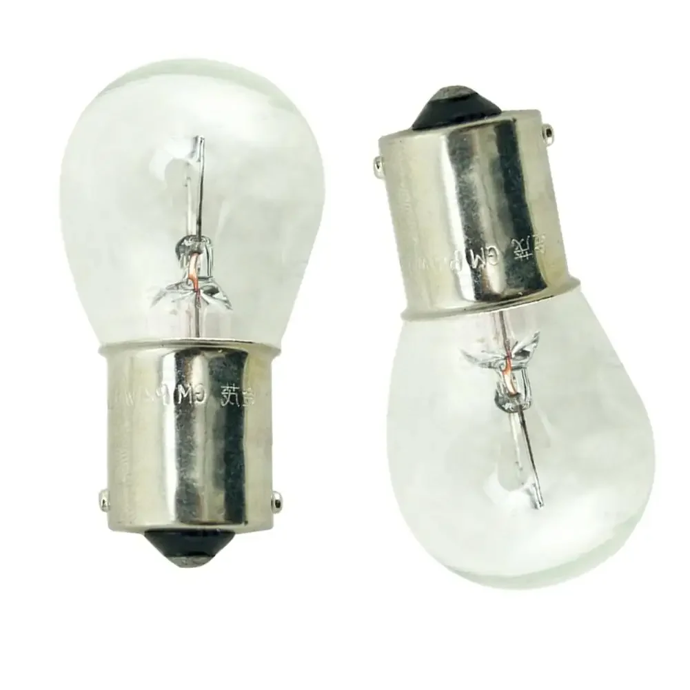 후진 브레이크 후미등 교체 부품, 자동차 테일 램프 전구, 12V 1156 BA15S S25, 10 개/세트