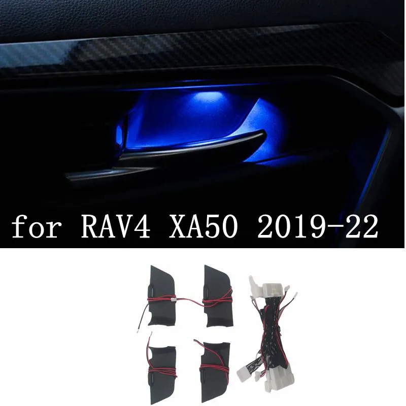 자동차 LED 도어 보울 팔걸이 분위기 조명, 실내 조명 장식, 도어 보울 핸들 라이트, 도요타 RAV4 2019 2020 2021 5th title=자동차 LED 도어 보울 팔걸이 분위기 조명, 실내 조명 장식, 도어 보울 핸들 라이트, 도요타 RAV4 2019 2020 2021 5th 