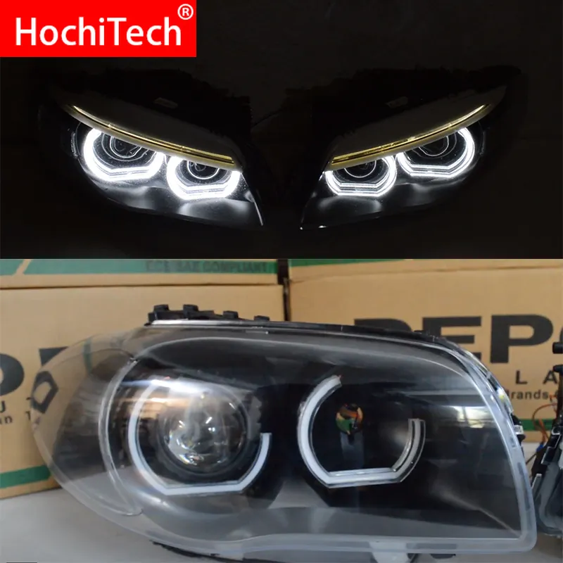 LED 천사 눈 아크릴 자동차 조명 액세서리, BMW E92 E90 E60 F30 F31 E82 F10 F11 x5 x6 E53 E70 E65, 헤일로 3D DTM LCI 스타일 title=LED 천사 눈 아크릴 자동차 조명 액세서리, BMW E92 E90 E60 F30 F31 E82 F10 F11 x5 x6 E53 E70 E65, 헤일로 3D DTM LCI 스타일 