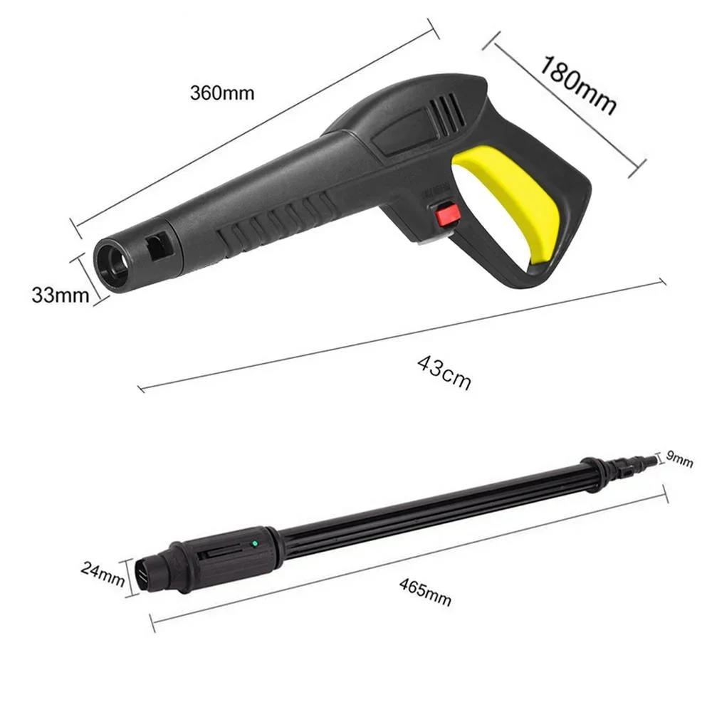 진짜 제트 물총 세차 스프레이 건 랜스 노즐 무기, Lavor 세척, 백스 장인 브릭스 앰프 스트래튼 압력 와셔