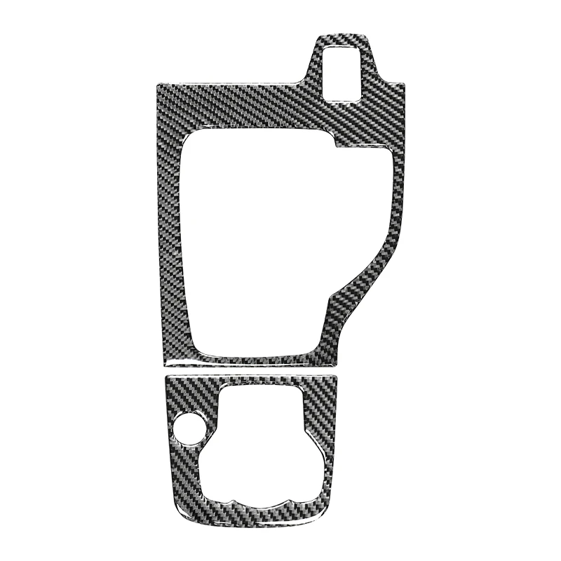 마즈다 3 악셀라 2014-2019 센터 컨트롤 기어 패널 장식 탄소 섬유 커버 트림 스트립 내부, 자동차 인테리어 액세서리